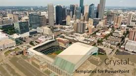  Presentation with mlb baseball - Audience pleasing slide set consisting of may-30-2020-houston-texas backdrop and a coral colored foreground