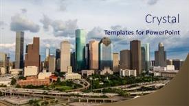  Presentation with houston - Beautiful slide set featuring may-30-2020-houston-texas backdrop and a lemonade colored foreground