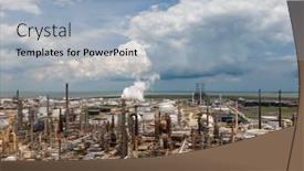  Presentation with refinery - Presentation consisting of may-30-2020-texas-city background and a  colored foreground