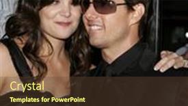  Presentation with mission impossible - Presentation theme with may-4-2006-tom-cruise background and a tawny brown colored foreground