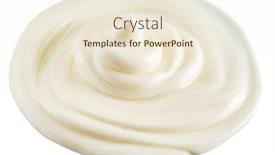  Presentation with mayonnaise - Colorful PPT layouts enhanced with mayonnaise swirl file contains clipping paths top view backdrop and a cream colored foreground