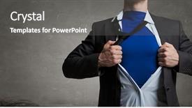  Presentation with media - Audience pleasing slide set consisting of mayor - guardiance of your interests mixed backdrop and a gray colored foreground