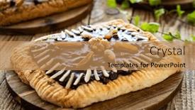  Presentation with easter - Slides featuring mazurek-traditional-polish-easter-cake background and a  colored foreground