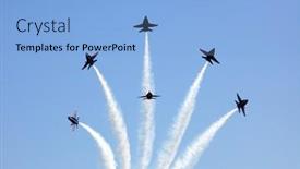  Presentation with blue angels - Colorful slides enhanced with mcas-miramar-ca-october-3 backdrop and a light blue colored foreground