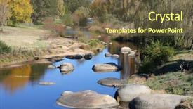  Presentation with australia - Slide set featuring mcdonalds - mcdonald river at bendemeer nsw background and a tawny brown colored foreground