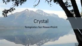  Presentation with montana - Amazing presentation theme having mcdonalds - stanton mountain and mount vaught backdrop and a light blue colored foreground