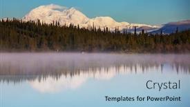  Presentation with sneak peak - Colorful theme enhanced with mckinley peak backdrop and a light blue colored foreground