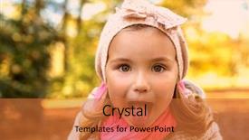  Presentation with scene - Audience pleasing theme consisting of meaning smiles - indian summer scene in forest backdrop and a red colored foreground