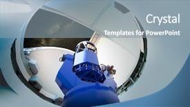 Presentation with night sky - Colorful theme enhanced with measure physics - astronomical observatory telescope indoor night backdrop and a gray colored foreground