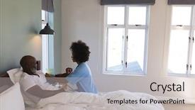  Presentation with blood pressure - Beautiful PPT layouts featuring measurement gauge - side view of young african backdrop and a light gray colored foreground