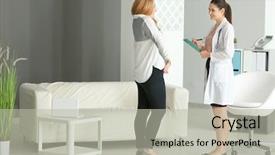  Presentation with obesity and weight loss - Presentation with measurement psychology - young female doctor measuring weight background and a light gray colored foreground