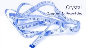  Presentation with measuring - PPT layouts featuring measuring-equipment-isolated-on-white background and a sky blue colored foreground