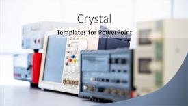  Presentation with development - Amazing presentation theme having measuring-instruments-in-the-laboratory backdrop and a white colored foreground