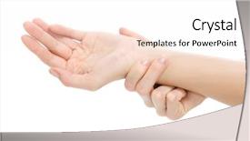  Presentation with pulse - Colorful PPT layouts enhanced with measuring pulse isolated on white backdrop and a white colored foreground