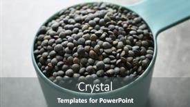  Presentation with lentils - 