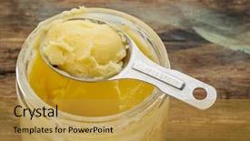  Presentation with clarified butter - Colorful PPT theme enhanced with the library of congress backdrop and a gray colored foreground.