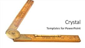  Presentation with antique brass compass and rope - Theme with measuring tools - antique folding rule with brass background and a white colored foreground