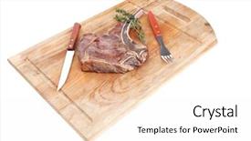  Presentation with caribbean food puerto rican beef - Amazing slide set having meat food grilled beef spare backdrop and a  colored foreground