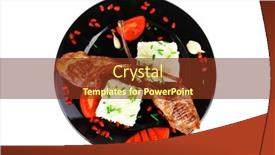  Presentation with meat food - 