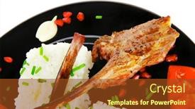  Presentation with meat food - 