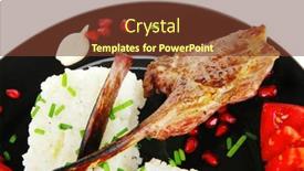  Presentation with meat food - 