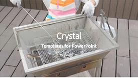  Presentation with cleaning the school - Theme featuring meat hygien - cleaning of barbecue stove background and a gray colored foreground