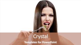  Presentation with obesity food - PPT layouts with hand of dj mixing music on professional sound controller and turntable vinyl record player focus on hands knobs and regulators background and a gray colored foreground.