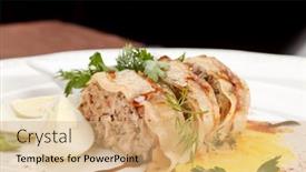  Presentation with egg pie - 