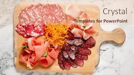  Presentation with meat - 