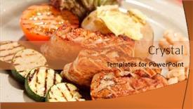  Presentation with grilled - 