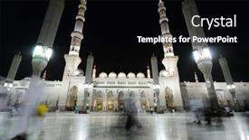  Presentation with kaaba - PPT layouts enhanced with mecca-july-21-kaaba background and a  colored foreground