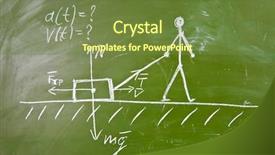  Presentation with free school - Audience pleasing presentation theme consisting of mechanic free - physical problem sketch on school backdrop and a tawny brown colored foreground