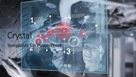  Presentation with futuristic - Audience pleasing slide deck consisting of yellow narcissus in living room interior backdrop and a gray colored foreground