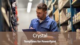  Presentation with mechanic car service repair maintenance - Audience pleasing presentation theme consisting of mechanical - car service repair maintenance backdrop and a coral colored foreground