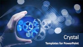  Presentation with biochemistry - Colorful PPT layouts enhanced with mechanical chemical - biochemistry research test backdrop and a ocean colored foreground