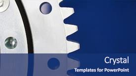  Presentation with mechanical engineering - Audience pleasing presentation theme consisting of young smiling girl-bride with the veil in her hand backdrop and a soft green colored foreground