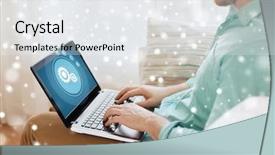  Presentation with lifestyle - Audience pleasing PPT layouts consisting of mechanical free - technology leisure people and lifestyle backdrop and a white colored foreground