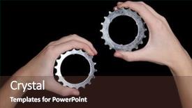  Presentation with mechanical - Amazing presentation having mechanical pulleys - man holding a pair backdrop and a wine colored foreground