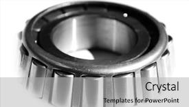  Presentation with bearing - Beautiful theme featuring mechanical separation - jointed ball bearing isolated backdrop and a  colored foreground