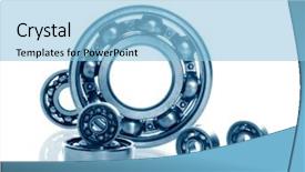  Presentation with industrial shielded metal arc - Cool new presentation theme with mechanical separation - metall ball bearings - industrial backdrop and a  colored foreground
