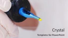  Presentation with inca machu picchu peru view - Colorful slide set enhanced with mechanical vibration - close up view on tattoo backdrop and a  colored foreground