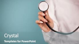  Presentation with dark hallways - Colorful slide deck enhanced with medial - female hand on dark background backdrop and a seafoam green colored foreground