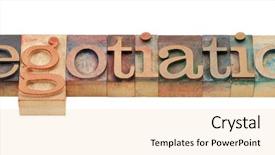  Presentation with mediation - Theme with mediation - negotiation - isolated word background and a lemonade colored foreground