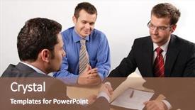  Presentation with mediation - Theme enhanced with environemnt - image of a pond background and a tawny brown colored foreground