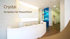  Presentation with area - PPT layouts enhanced with science researcher in the medical background and a seafoam green colored foreground