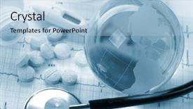  Presentation with medical - Cool new PPT layouts with medical background backdrop and a  colored foreground