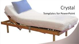  Presentation with medical - Cool new presentation theme with medical-bed-under-the-white backdrop and a white colored foreground