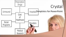  Presentation with medical billing - Amazing slides having medical billing - female executive drawing health care backdrop and a white colored foreground