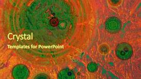  Presentation with blood cells - PPT layouts having  background and a  colored foreground