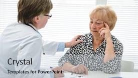  Presentation with diagnosis - Colorful presentation theme enhanced with  backdrop and a  colored foreground